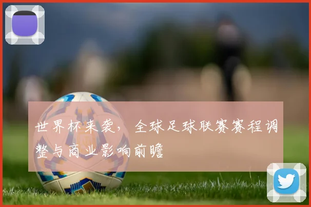 世界杯来袭，全球足球联赛赛程调整与商业影响前瞻